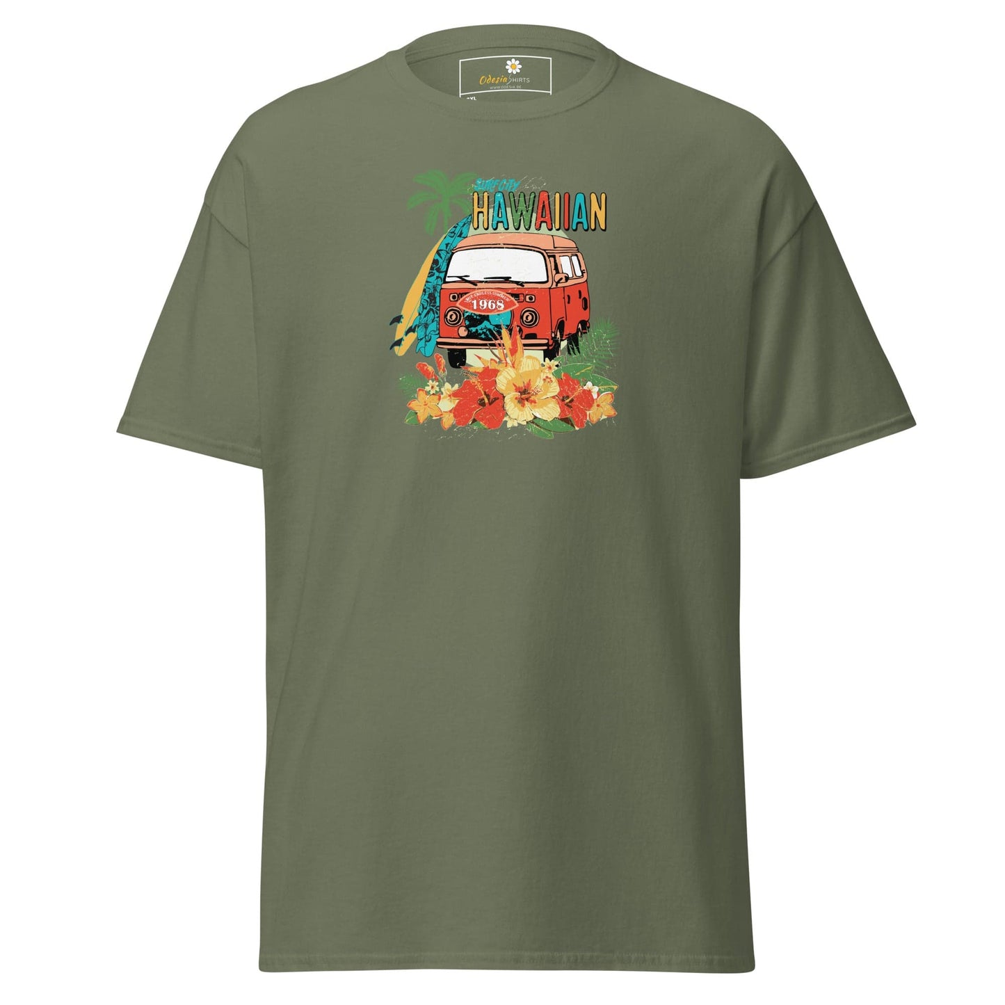 T-shirt Design Tee • Men / Women • [2xl-5xl] - Military Green / 2xl
