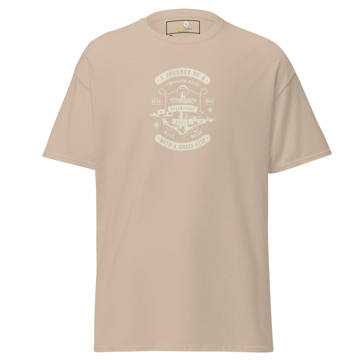 T-shirt Design Tee • Men / Women • [2xl-5xl] - Sand / 2xl