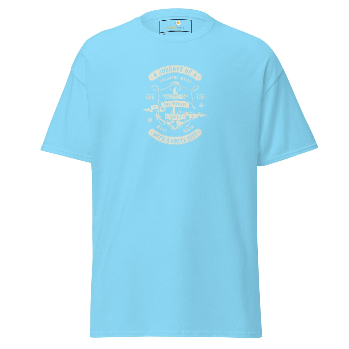T-shirt Design Tee • Men / Women • [2xl-5xl] - Sky / 2xl