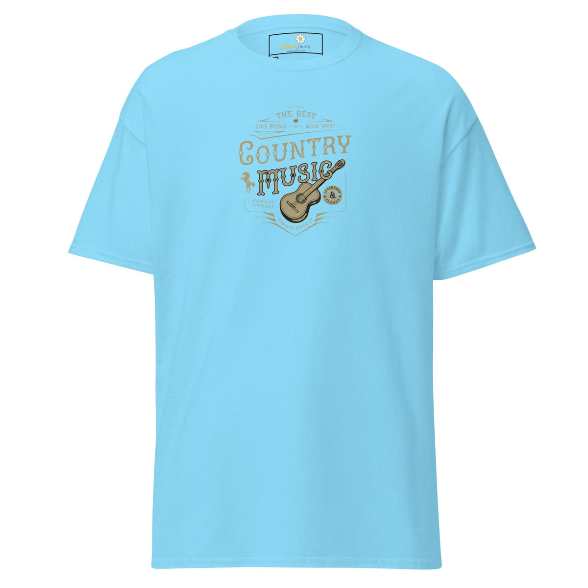 T-shirt Design Tee • Men / Women • [2xl-5xl] - Sky / 2xl